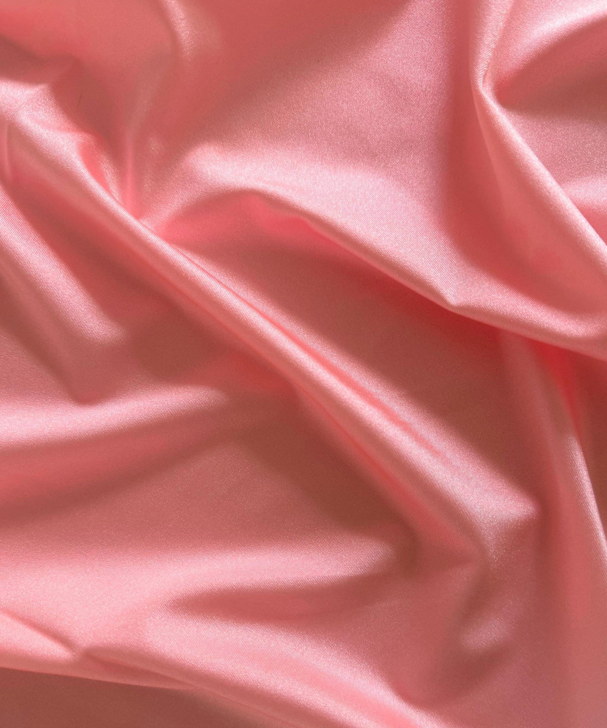 Coral Pink Shiny Milliskin Nylon Spandex Fabric by the Yard 60" Wide, 4-Way Silky Stretch Coral Pink  Spandex Fabric for Swimwear, Gowns