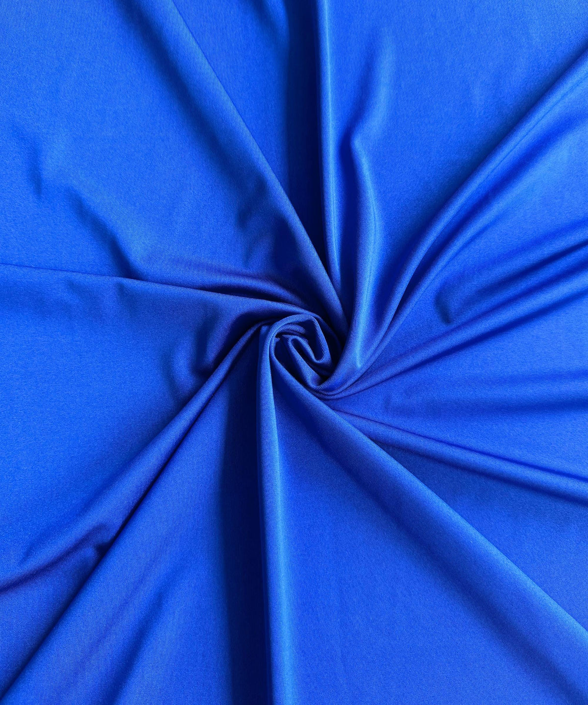 Royal Blue Nylon Spandex Fabric, 4-Way Stretch Milliskin, by the Yard