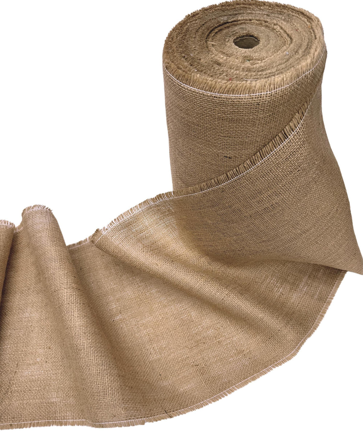Natural Burlap Fabric, Jute Burlap Fabric by the Yard 14" Wide for Table Runner, Bags, Rustic Wedding Decor, Bags, Bows, Gardening