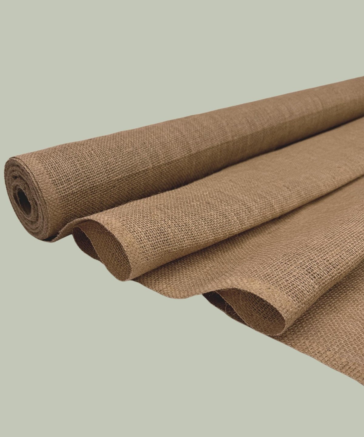Jute Burlap Fabric by the Yard 60" Wide, Natural Burlap Fabric for Table Runner, Bags, Rustic Wedding Decor, Bags, Bows, Gardening