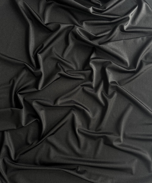 Black Milliskin Nylon Spandex Fabric by the Yard, Premium Quality 4-Way  Stretch Silky Black Spandex Fabric for Bodysuit, Gowns Leggings