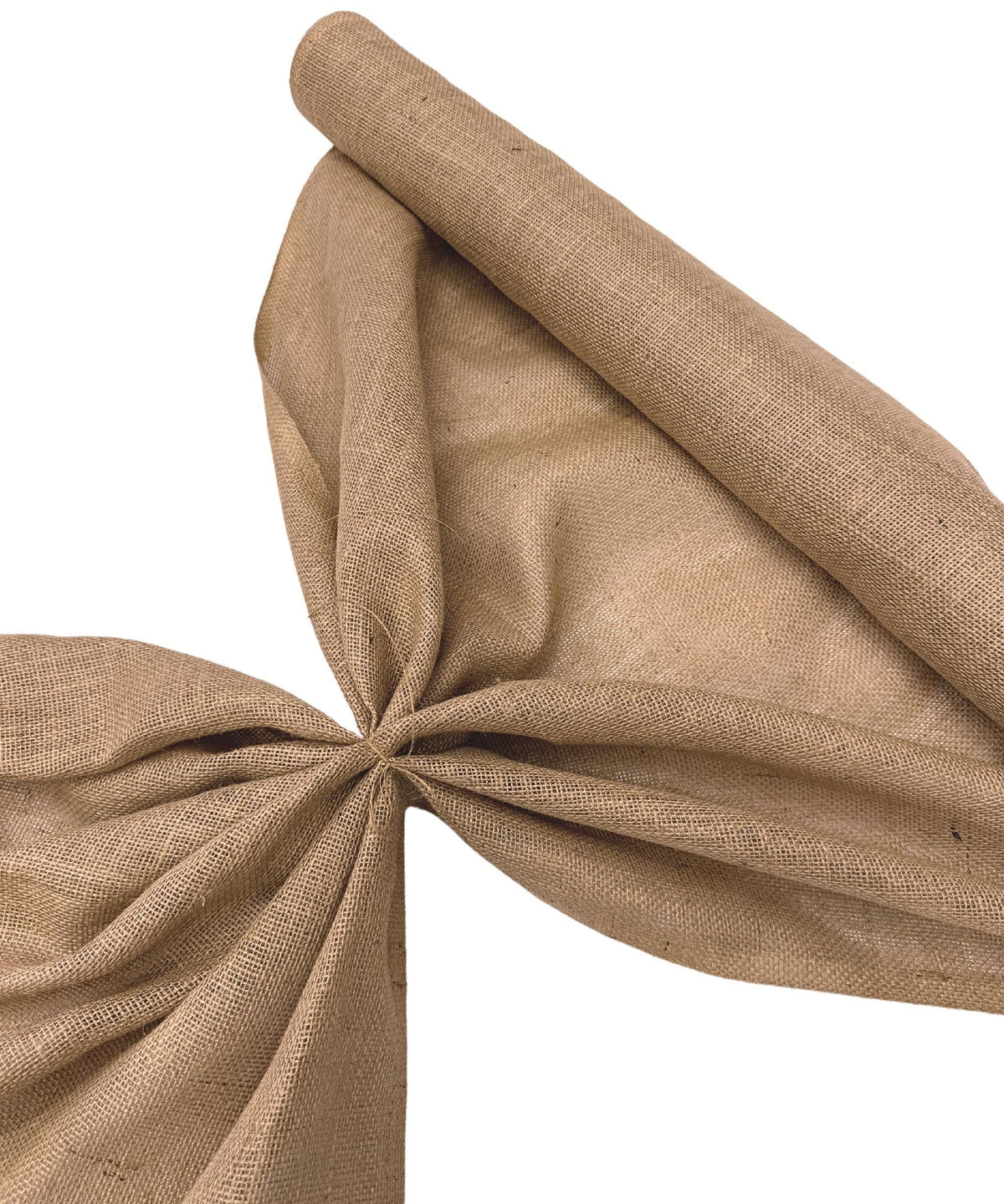 Jute Burlap Fabric by the Yard 60" Wide, Natural Burlap Fabric for Table Runner, Bags, Rustic Wedding Decor, Bags, Bows, Gardening