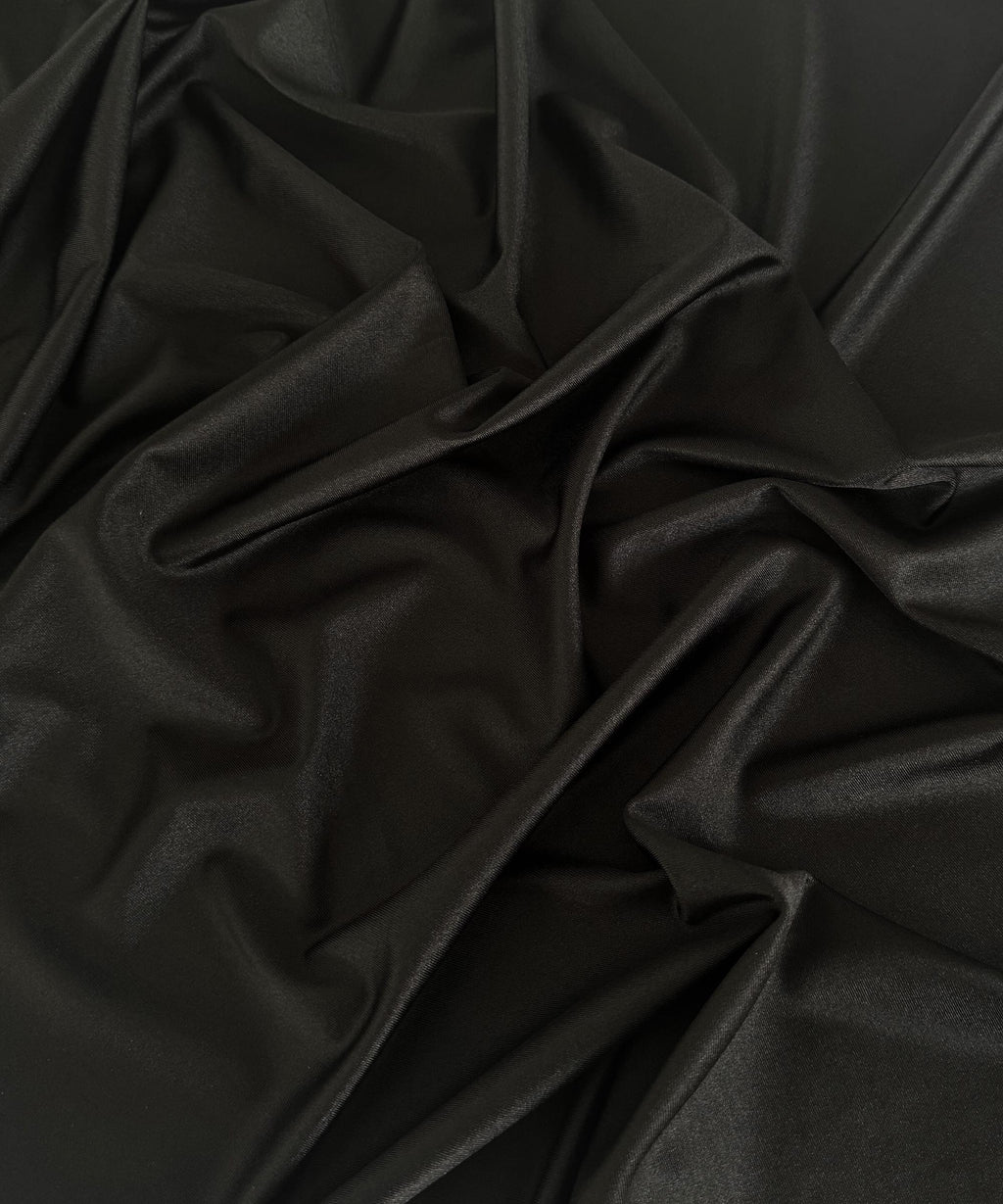 Black Milliskin Nylon Spandex Fabric by the Yard, Premium Quality 4-Way  Stretch Silky Black Spandex Fabric for Bodysuit, Gowns Leggings