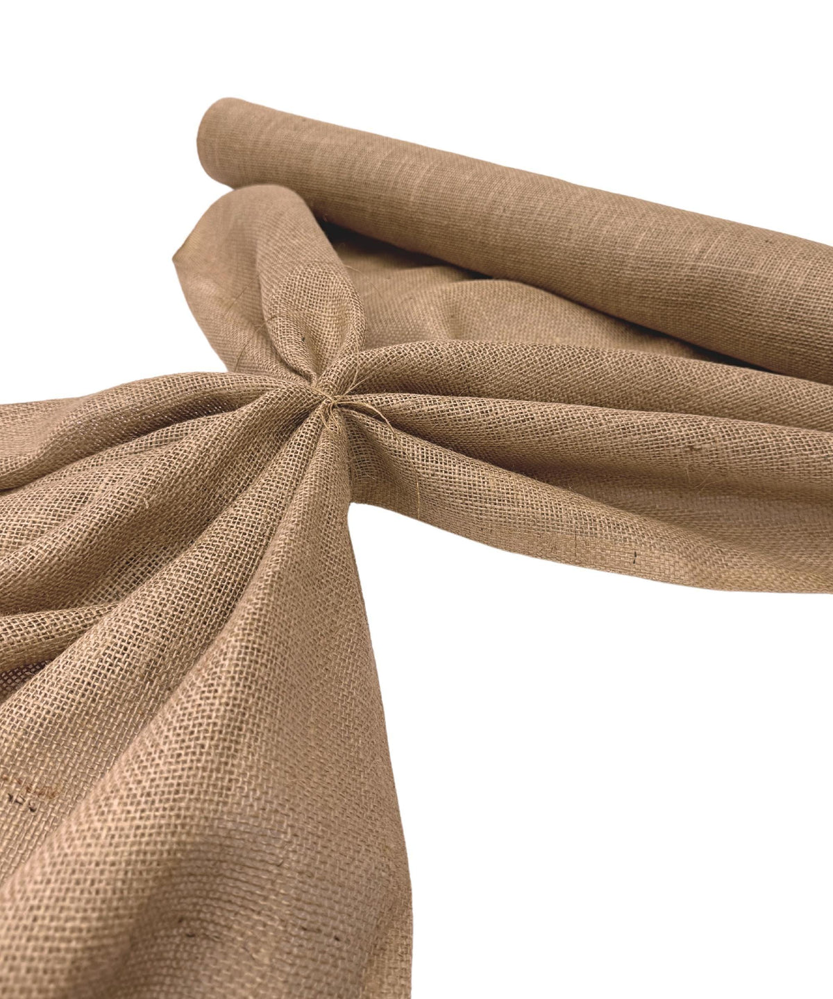 Jute Burlap Fabric by the Yard 60" Wide, Natural Burlap Fabric for Table Runner, Bags, Rustic Wedding Decor, Bags, Bows, Gardening
