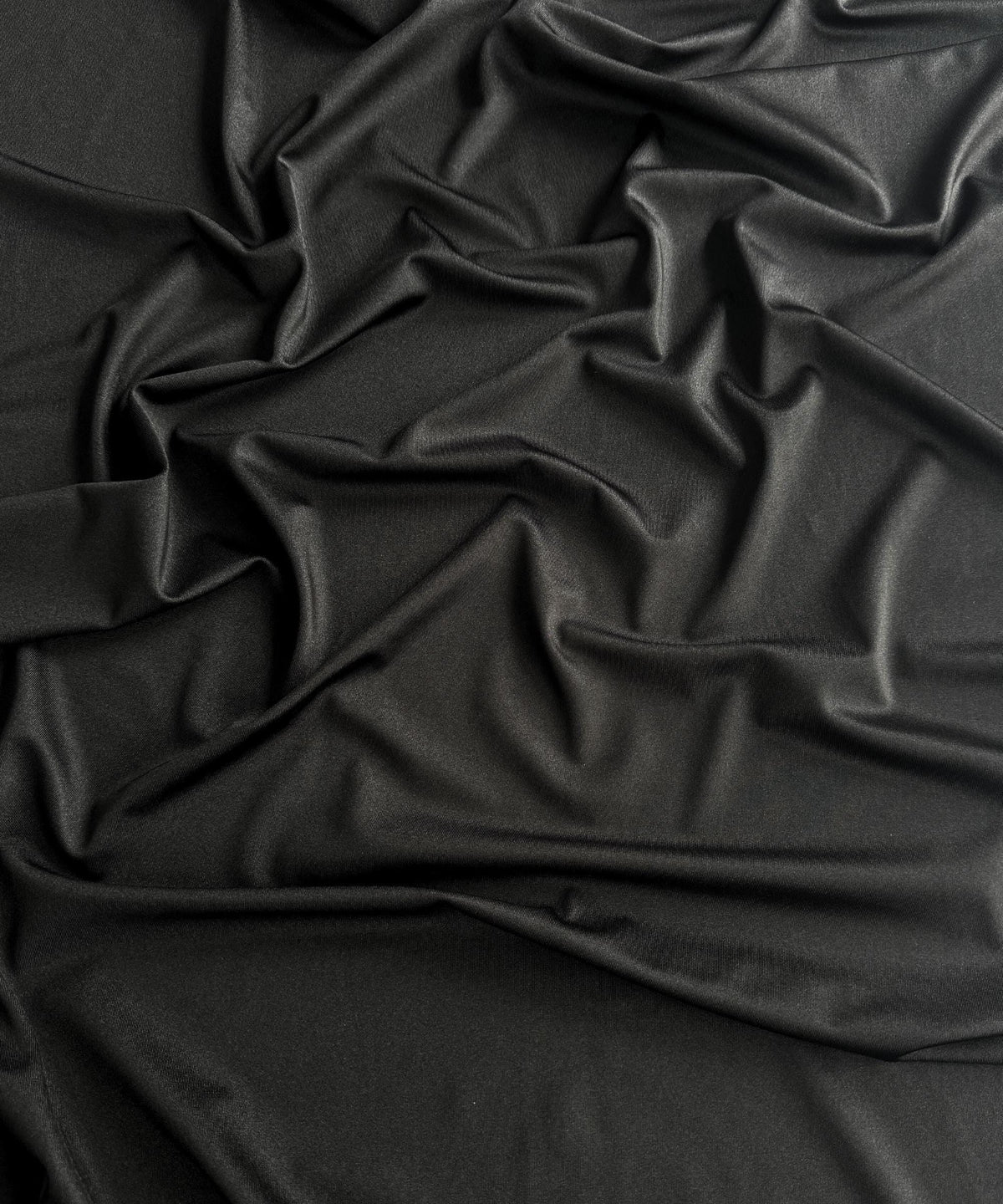 Black Milliskin Nylon Spandex Fabric by the Yard, Premium Quality 4-Way  Stretch Silky Black Spandex Fabric for Bodysuit, Gowns Leggings