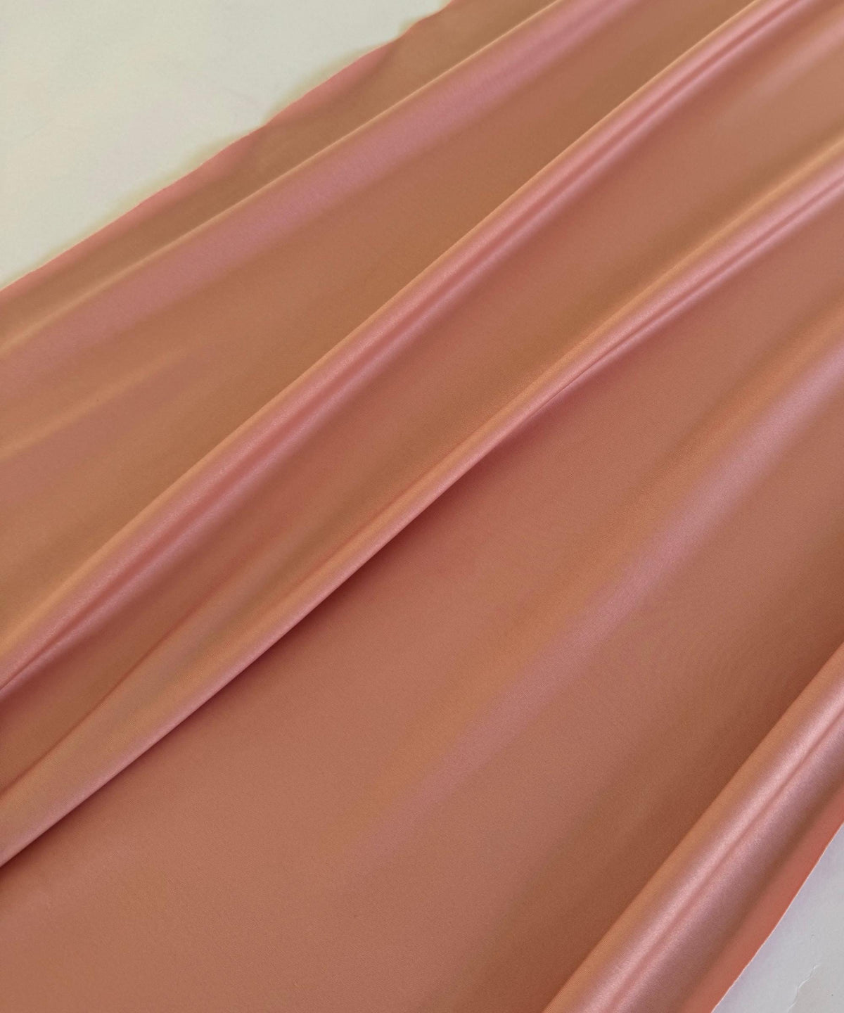Blush Pink Shiny Milliskin Nylon Spandex Fabric by the Yard 60" Wide, 4-Way Stretch Blush Pink Spandex Fabric for Swimwear Gowns Costumes