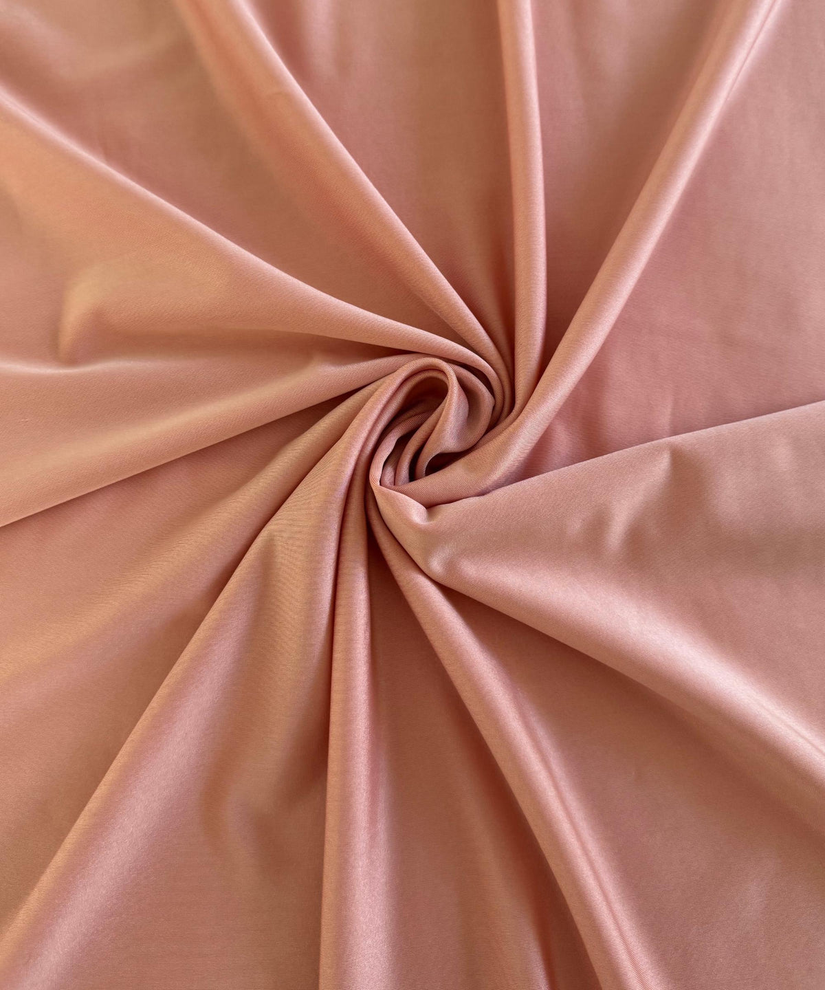Blush Pink Shiny Milliskin Nylon Spandex Fabric by the Yard 60" Wide, 4-Way Stretch Blush Pink Spandex Fabric for Swimwear Gowns Costumes