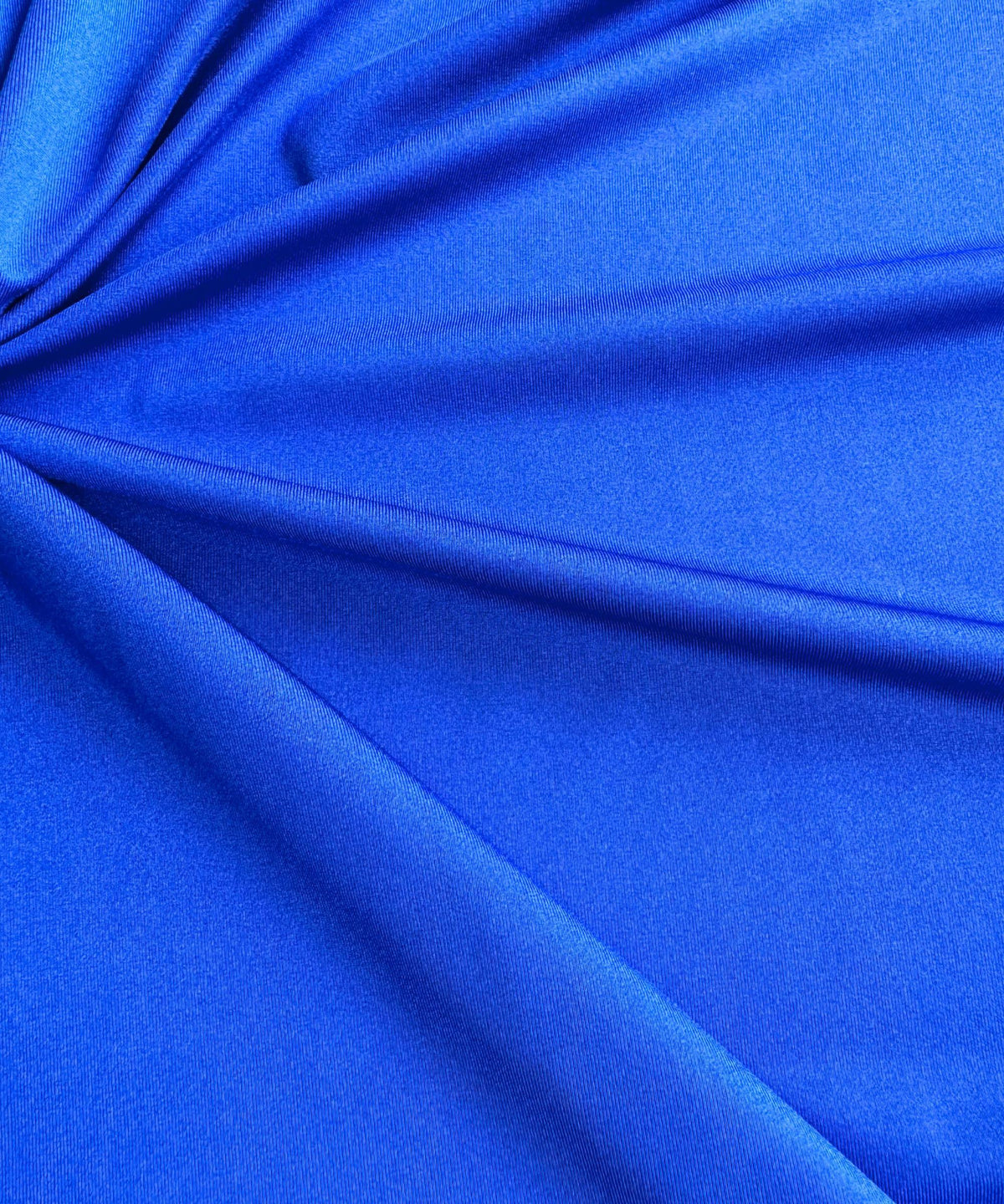 Royal Blue Nylon Spandex Fabric, 4-Way Stretch Milliskin, by the Yard