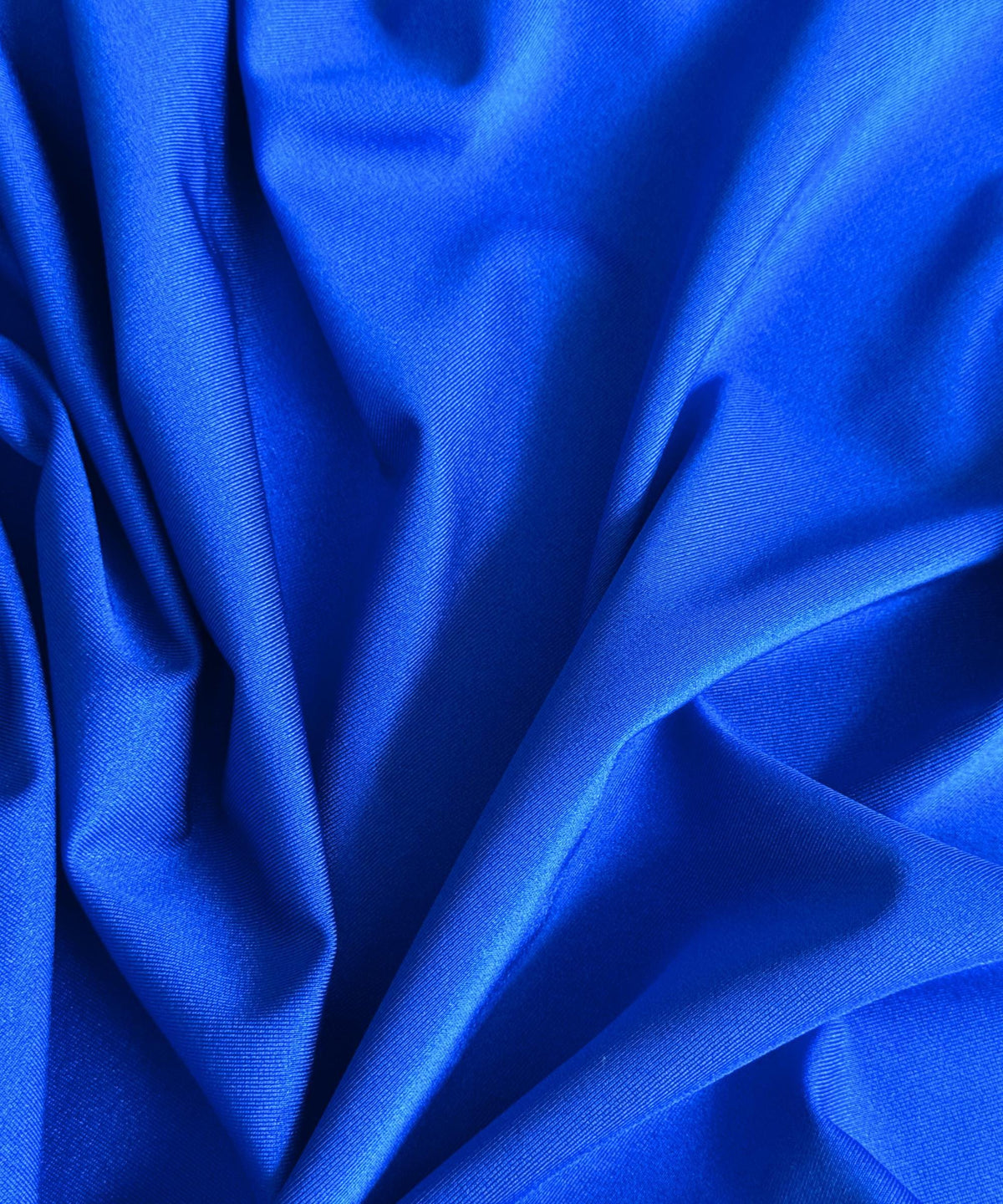 Royal Blue Nylon Spandex Fabric, 4-Way Stretch Milliskin, by the Yard