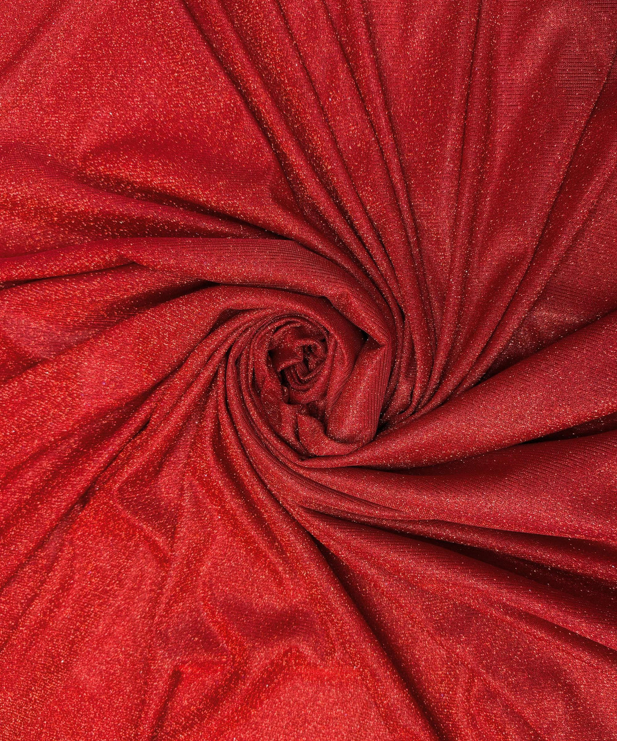 Red Lurex Glitter Fabric, Red Glitter Spandex Knit Fabric by the Yard, Sparkle Red Shimmer Fabric for Evening Gowns, Backdrops, Costumes