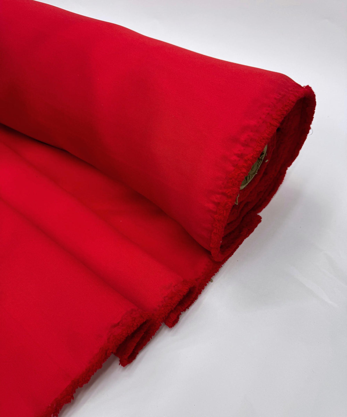 Premium Quality Red Mikado Satin Fabric, Satin Twill Fabric 60" Width, Dense Red Satin Matte Structure, Red Mikado Twill Fabric by the Yard
