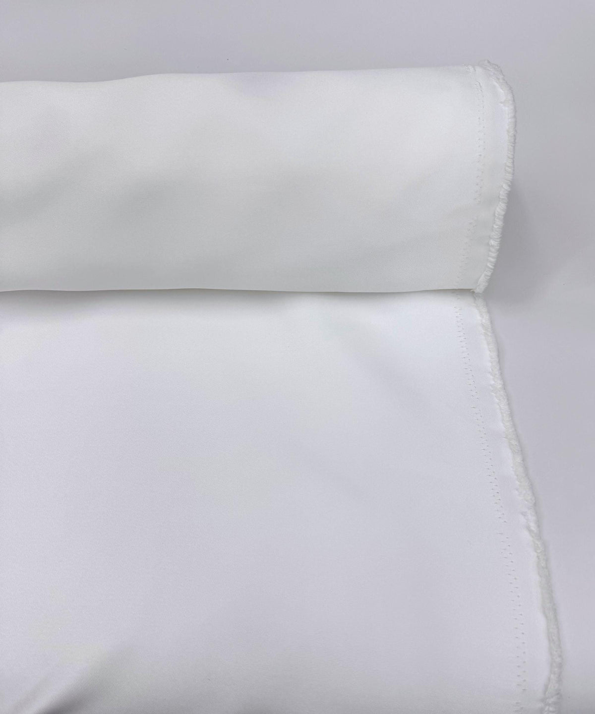 Premium Quality White Mikado Satin Fabric, Satin Twill Fabric 60" Width, Dense White Bridal Satin Matte Structure, Mikado Twill Fabric