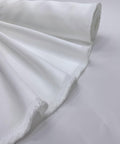 Premium Quality White Mikado Satin Fabric, Satin Twill Fabric 60" Width, Dense White Bridal Satin Matte Structure, Mikado Twill Fabric