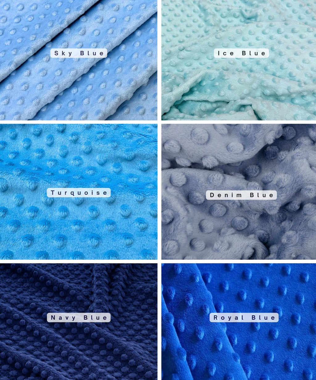 Minky Dot Fleece Fabric by the Yard, Dimple Dot Minkee Fabric, Super Soft Plush Fabric for Blankets, Pillow Covers, Soft Toys, Baby Blanket