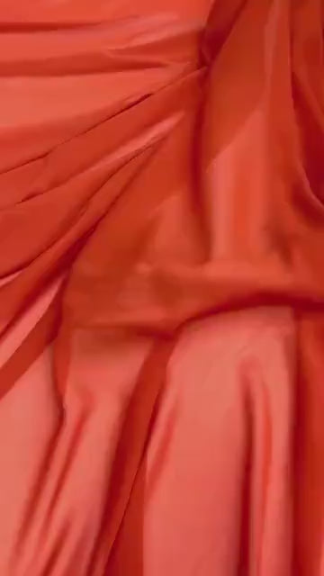 30 Colors Matte Chiffon By The Yard, Silky Light Weight Sheer Chiffon Fabric for Chuppah, Dress, Wedding Table Runner, Arch, Draping Fabric